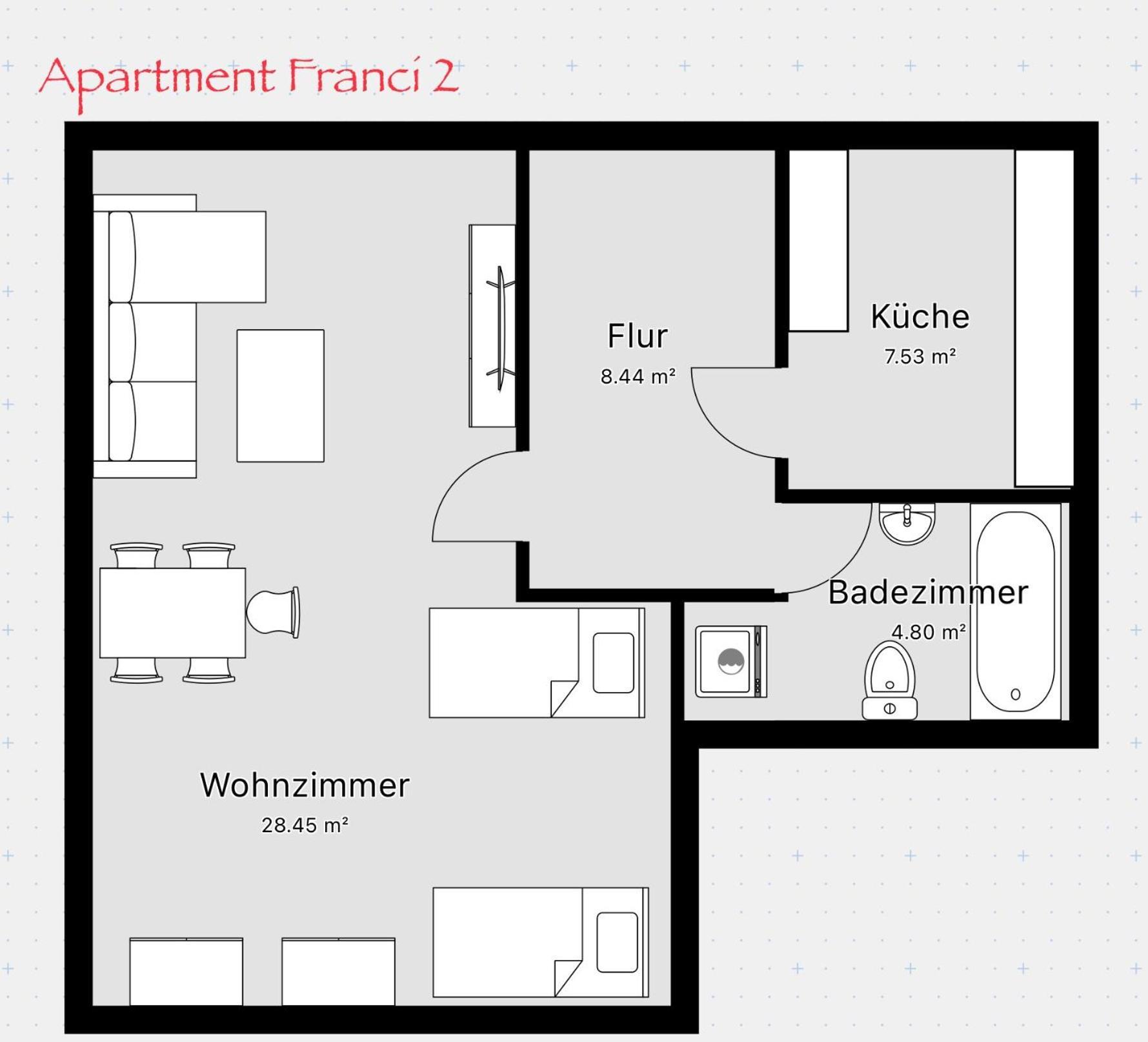 Wiebelskirchen Apartment Franci מראה חיצוני תמונה